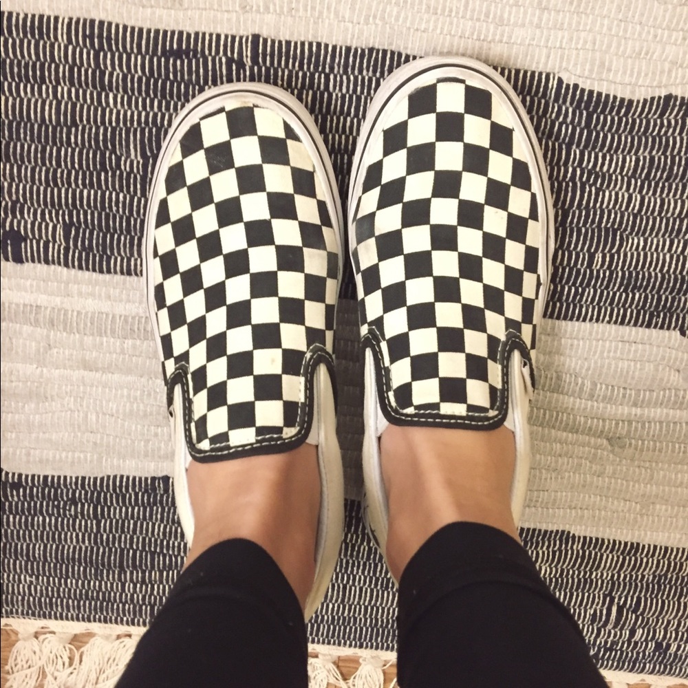 Great condition checkered Vans!
